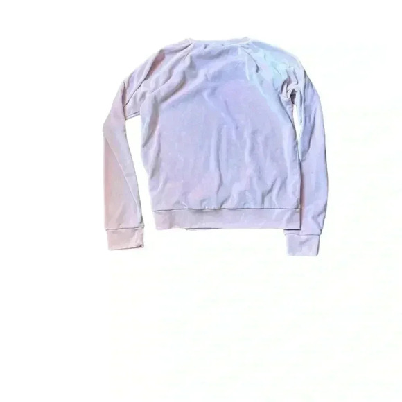Crewcuts Pink Velour Sweatshirt Kids XL - Picture 5 of 7